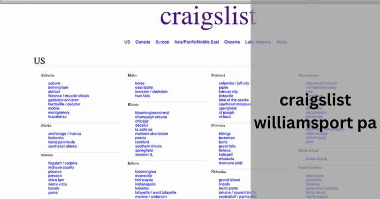 craigslist williamsport pa: Your Ultimate Guide to Online Classifieds!