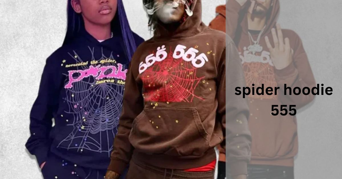 spider hoodie 555